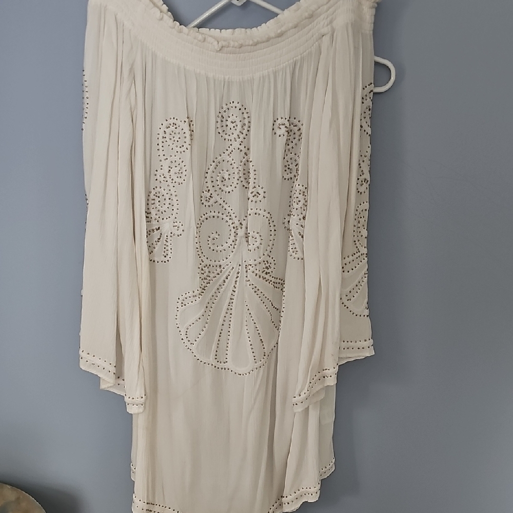 Lilly Pulitzer Cream Strapless Dress